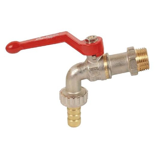 Кран шаровой водоразборный DANFOSS латунь со штуцером BVR-C Ду 25 Ру10 НР/штуц R1