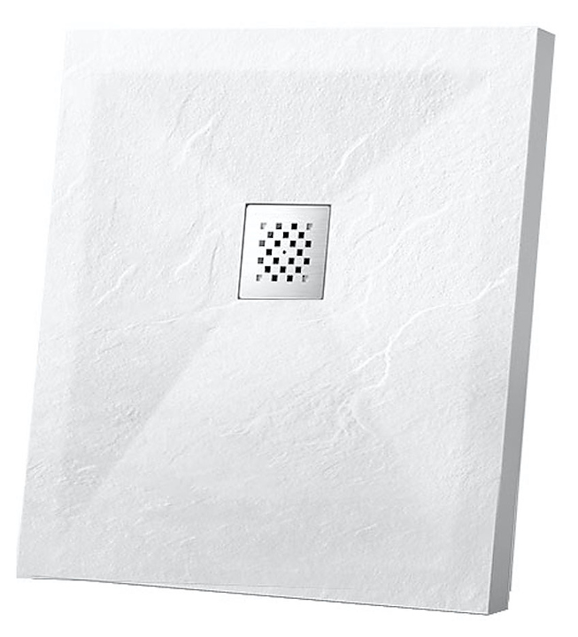 Поддон душевой Vincea VST-4SR9090W 90х90 см, искусственный камень, белый
