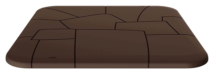 Столешница Sheffilton SHT-TT30 83/83 (пластик) квадратная коричневая