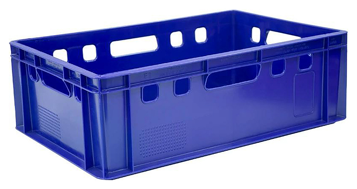 Ящик для мяса ТАРА.РУ 207 600х400х200 мм Е2 синий