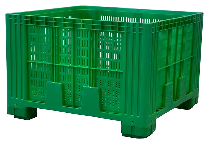 Контейнер ТАРА.РУ КБП - 1120 1120х1120х770 мм (перфорированный на ножках)