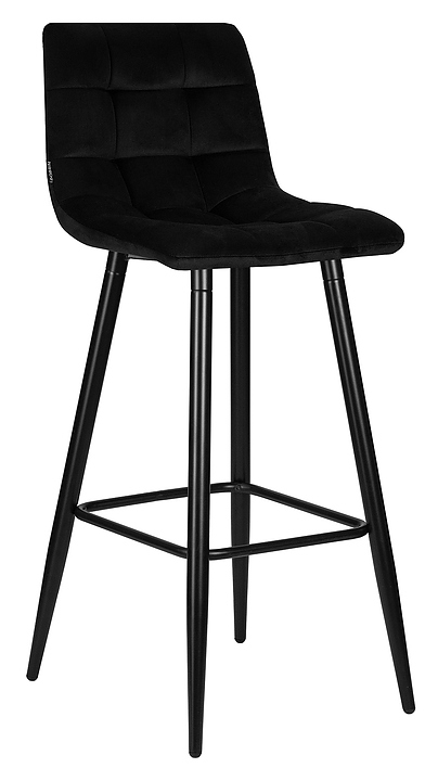 Стул барный DOBRIN 8078-LML-N NICOLE (черный) 2 шт.