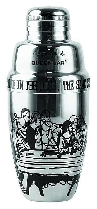 Шейкер бостон P.L. Barbossa Bad Guys Bar Rome 500 мл