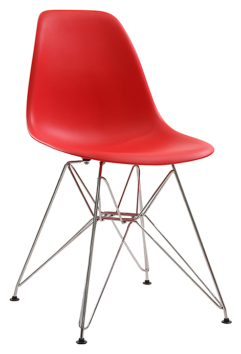 Стул Eames Metal красный