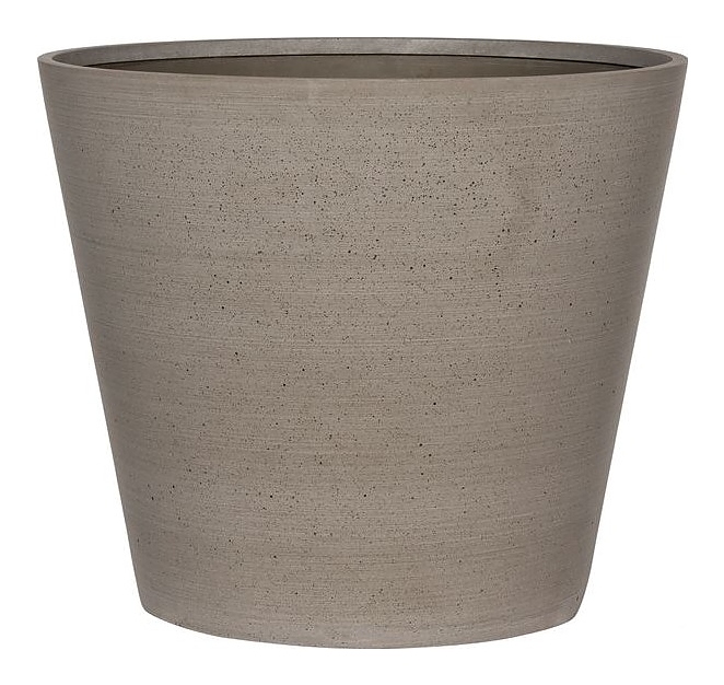 Кашпо Pottery Pots Bucket (50х40 см) серое