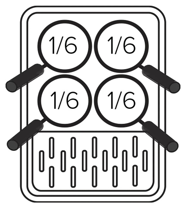 Корзина для макароноварки Giorik 2003080 GN1/6 (R) d=152 мм h=215 мм