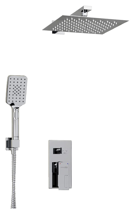 Комплект душевой встраиваемый Wasserkraft A16590 хром