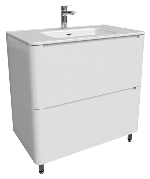 Тумба с раковиной IDDIS Edifice EDI80WFi95K 80 см напольная