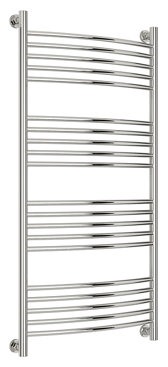 Полотенцесушитель водяной Сунержа Богема+ 120x60 см с выгнутой перемычкой, без покрытия