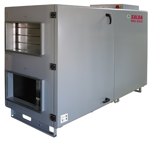 Установка приточно-вытяжная SALDA RIS 2500 HWR EKO 3.0