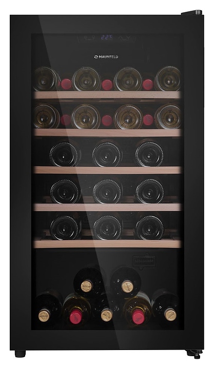 Винный шкаф Maunfeld MFWC-124S56 черный