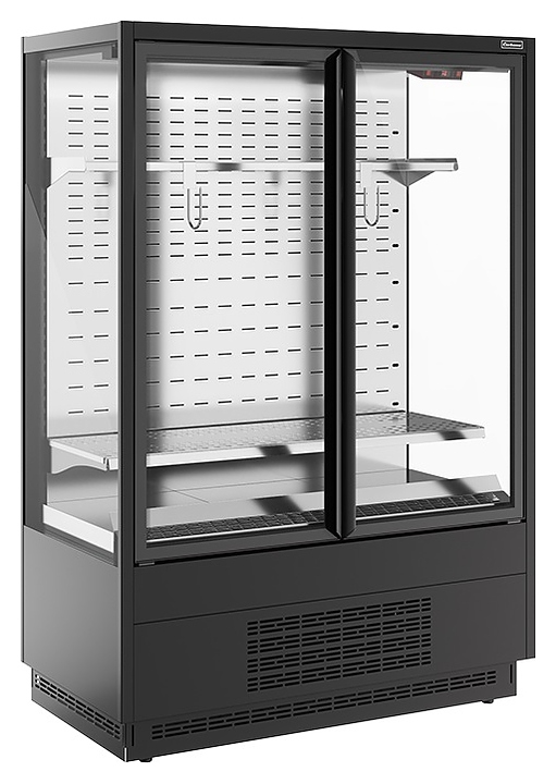 Горка холодильная Carboma FC 20-07 VV 1,0-1 версия 2.0 Standard (фронт X7) 9005-0430