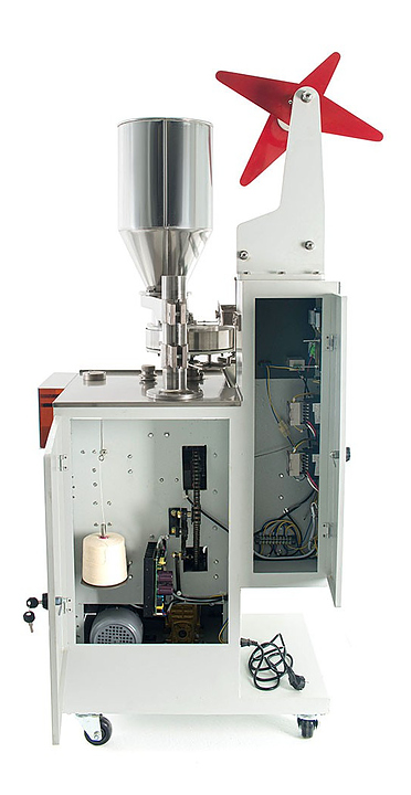 Фасовочно-упаковочная машина для чая Foodatlas HP-100G (фильтрпакет, нитка)