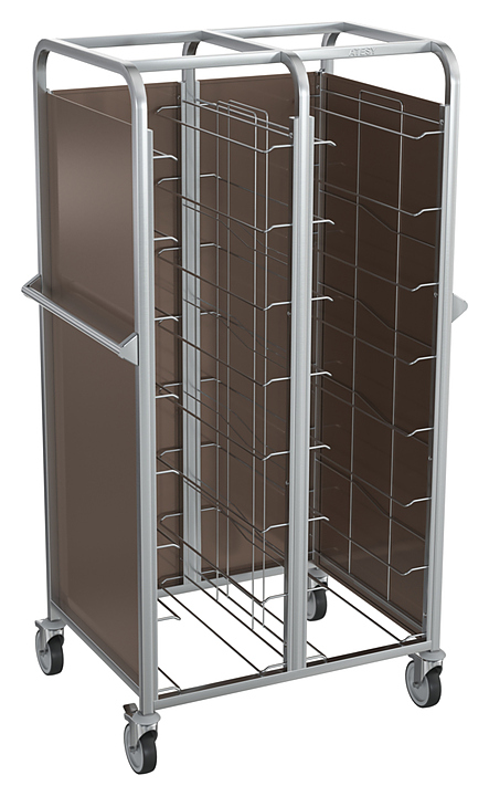 Тележка-шпилька для подносов ATESY КШП-Л-2.8-330.600-02-ОК