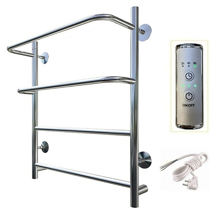 Полотенцесушитель электрический Тругор Пэк сп 19 60х50 см, хром