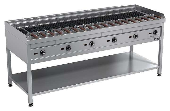 Шашлычница электрическая Вулкан ETK-BST6 