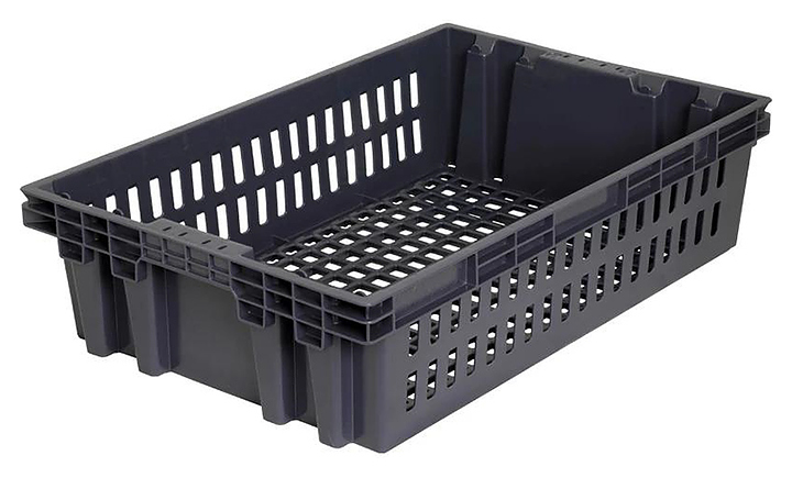 Ящик для хлеба ТАРА.РУ 403 ВС 600х400х152 мм черный