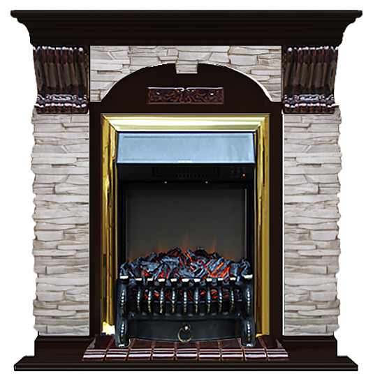 Камин Glenrich Арочный Fobos BR Мисхор №3 венге