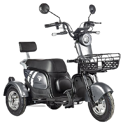 Трицикл Rutrike Шкипер серый