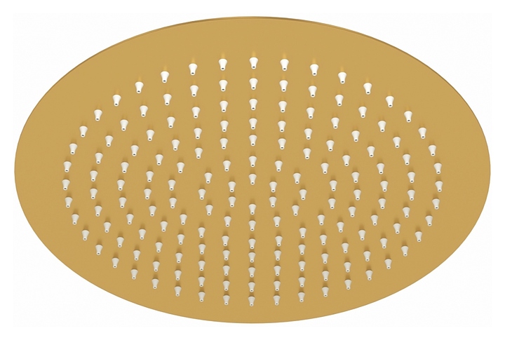 Душ верхний Wasserkraft A262 матовое золото