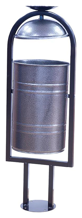 Урна для мусора ТАРА.РУ УСП 30 М серый антик