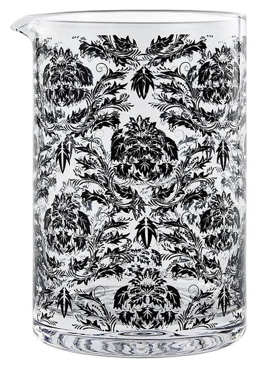 Стакан для смешивания P.L. Barbossa 81222469 Mixology B'Guys 620 мл d=8,3 см h=13,5 см (стекло) прозрачный с рисунком