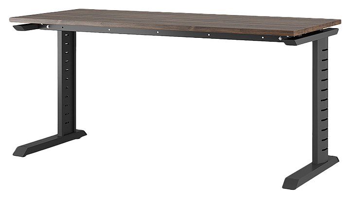 Стол офисный КОБОР L2-180/70 black/charlston