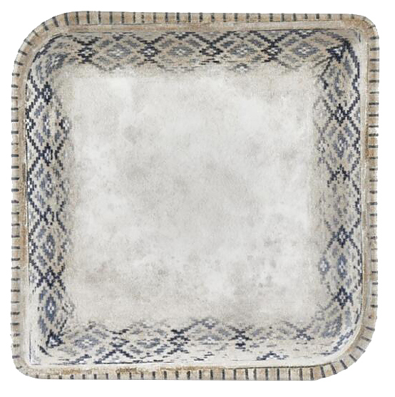 Тарелка квадратная By Bone Rug RUG-AR-25-KR 19х19 см