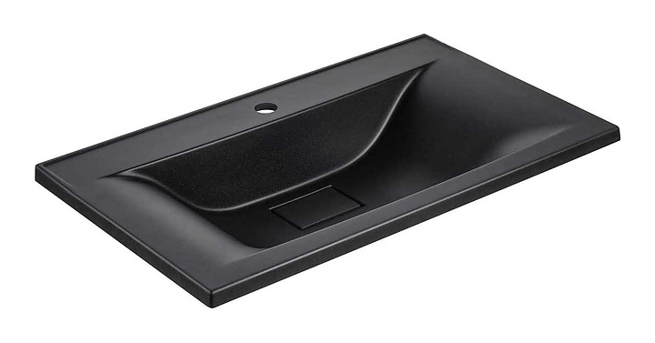 Раковина Vincea VCB-3M800B 80х45 см, черная