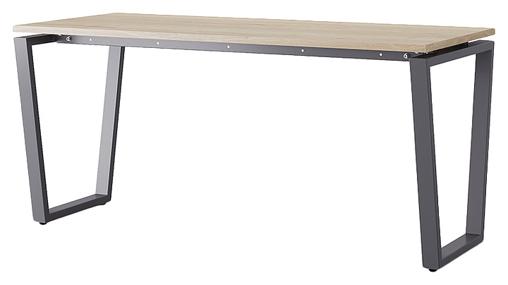 Стол офисный КОБОР OTR-120/80 graphite/natural