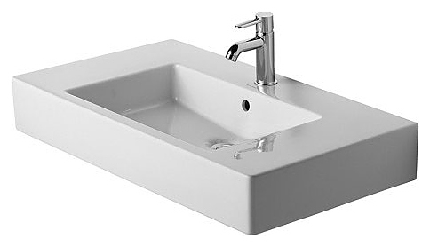 Раковина Duravit Vero 0329850000 85х49х17 см, керамика