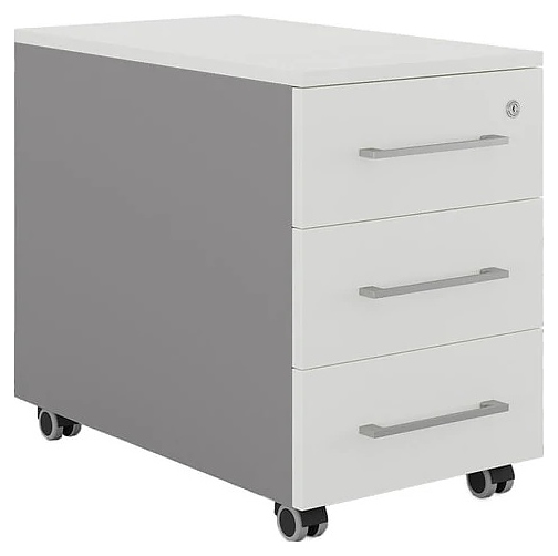 Тумба мобильная КОБОР TМ3-40/60 aluminum/premium