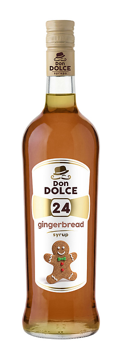 Сироп Don Dolce 75241 Имбирный пряник 1 л (бутылка стекло)