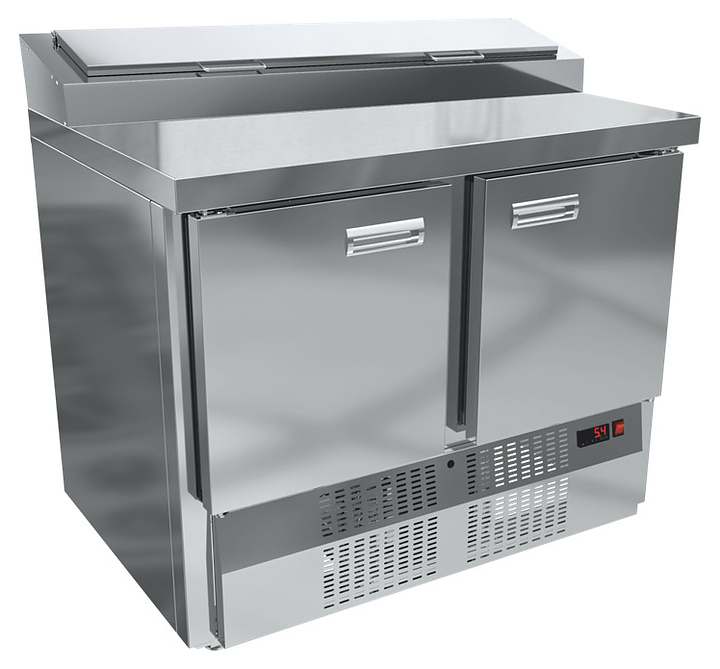 Стол холодильный для пиццы KRONER СХП 2-100-70