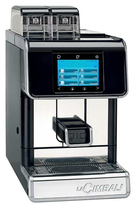 Кофемашина La Cimbali Q10 C&S/13 (сенсорный дисплей + 2 кофемолки + 1 емкость)