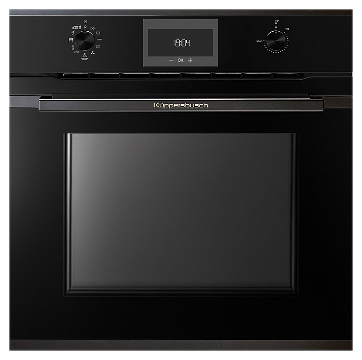 Духовой шкаф с пиролизом Kuppersbusch BP 6332.0 S6  Black Steel 3600 Вт 70 л 595х559х595 мм черный