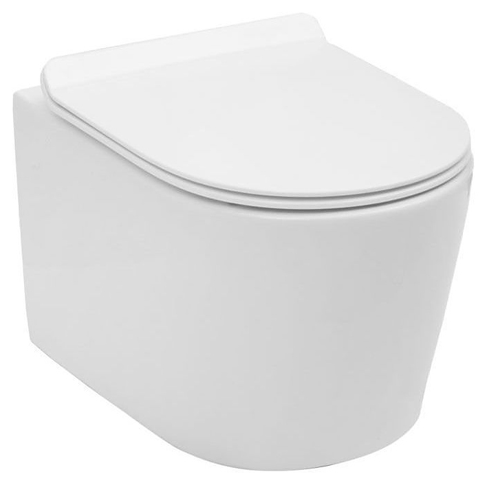 Унитаз подвесной Aquanet Rimless Atago-W BL-104N-WHT