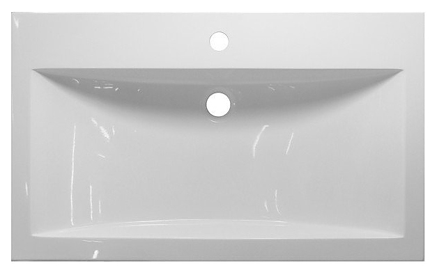 Раковина ЭСТЕТ Монако 80 ФР-00002611 80х48х13,5 см, литьевой мрамор