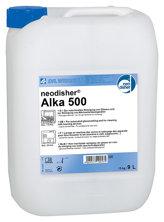 Моющее средство для стаканомоечных машин Dr. Weigert Neodisher Alka 500 12 кг
