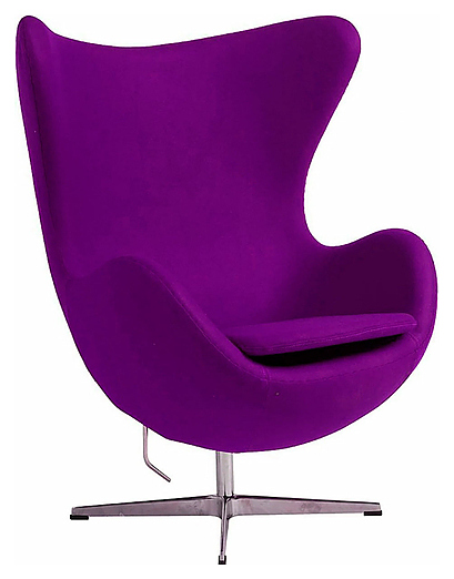 Кресло ChiedoCover Egg сиреневое