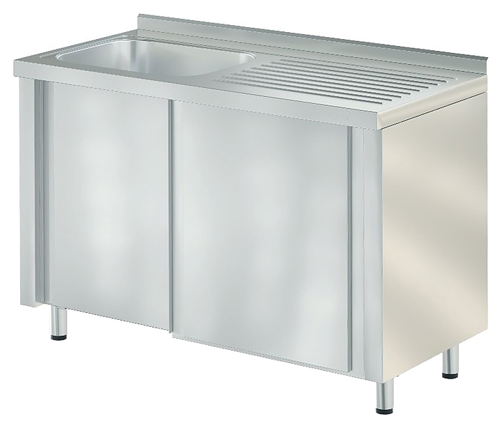 Ванна моечная ATESY СТМ-1/1200/600 купе (ванна слева)