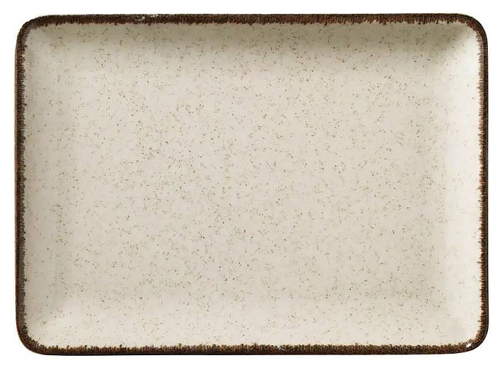 Тарелка прямоугольная Kutahya Color-X TAN27X20DU730P02