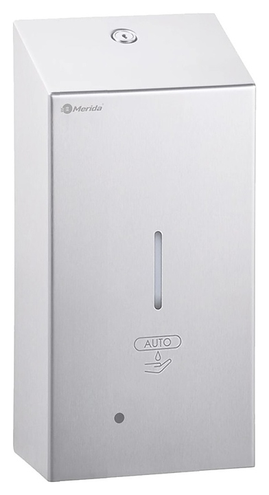 Дозатор жидкого мыла Merida MERIDA STELLA R CLICK DSP115.C 1,1 л (нерж. сталь) полированная сталь