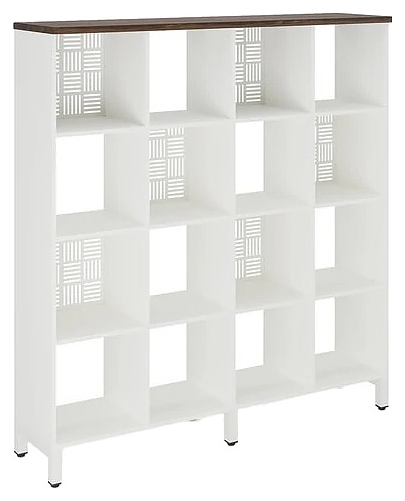 Стеллажная система КОБОР SQ-4X4 white/charlston