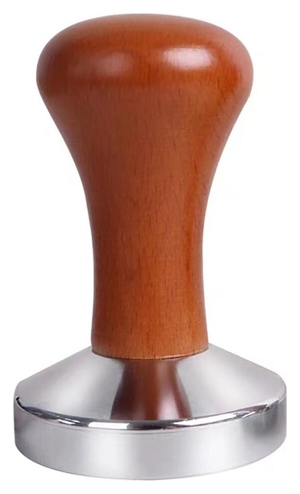 Темпер P.L. Barbossa D000796-58 d=58 мм h=8,6 см (нерж. сталь / дерево) коричневый