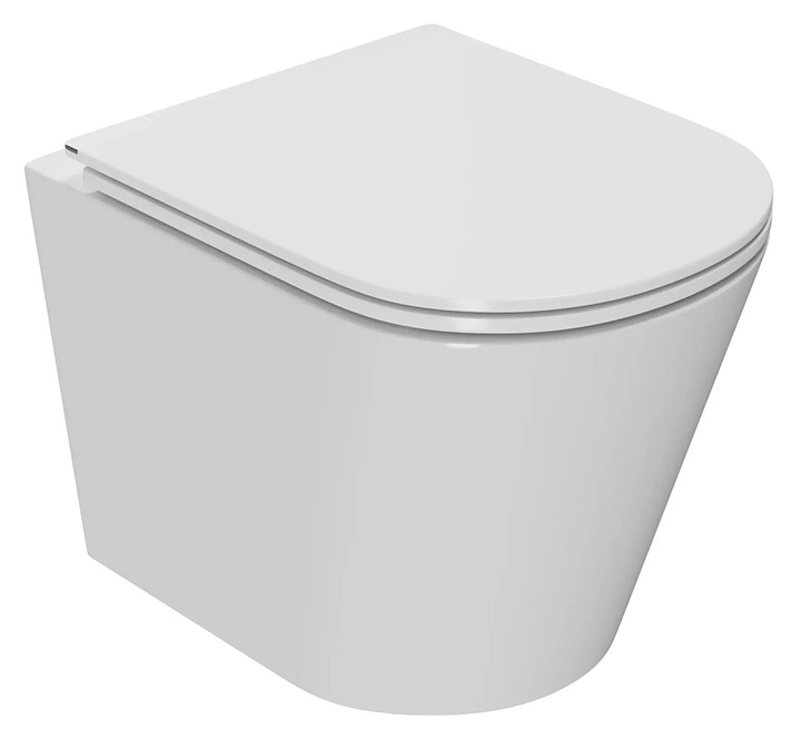 Унитаз подвесной с крышкой-сиденьем Bauedge Nimb BK0001-HQ