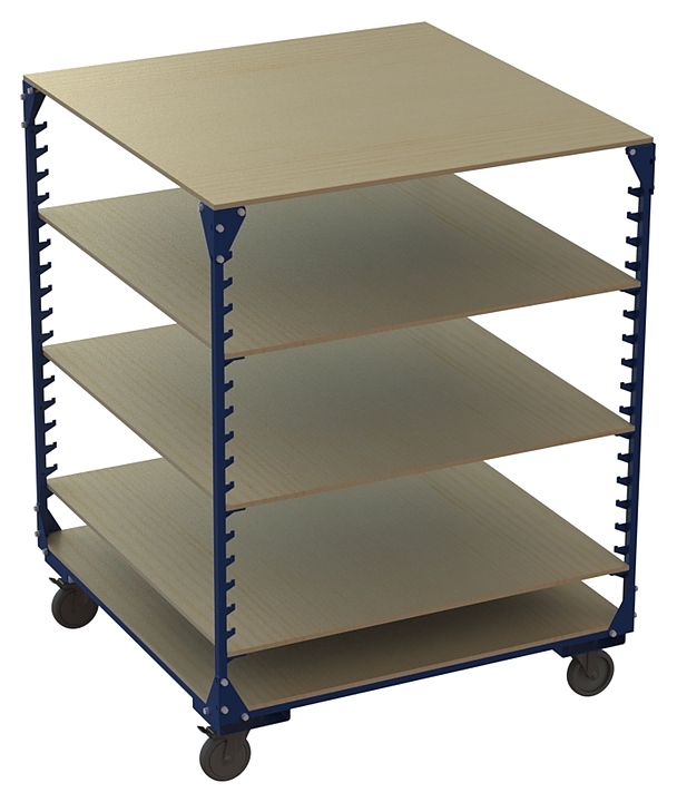 Стеллаж мобильный MetallCart SY02