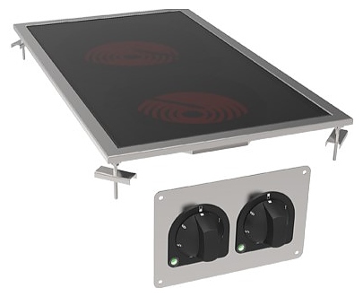 Плита инфракрасная Tecnoinox DPCC35E0