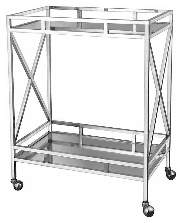 Тележка сервировочная P.L. Proff Cuisine CBT 40221 Hotelware 75х45х97 см (нерж. сталь)