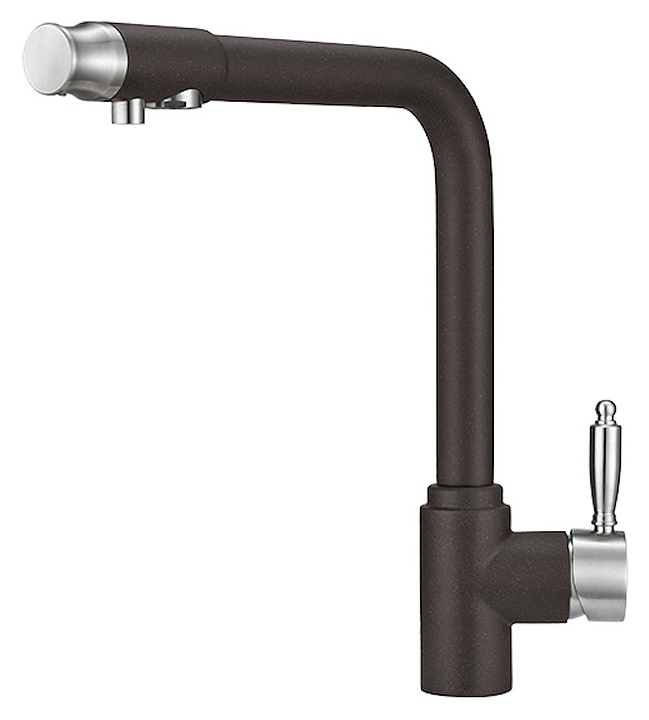 Смеситель для кухни Granula GR-2301 с краном для питьевой воды, эспрессо